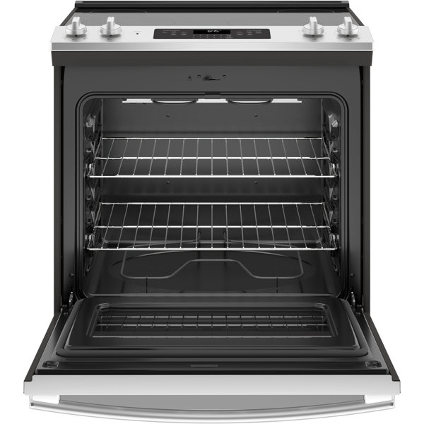 GE Appliances 30" 5.3 Cubic Feet Electric Slidein Range & Reviews Wayfair
